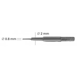 Pointe, Ø 0.80 mm, en paquet de 10 pièces