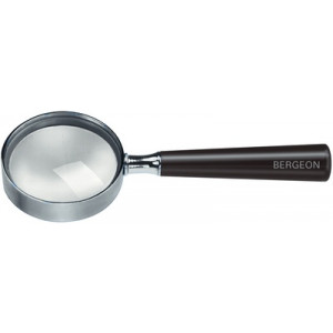 Loupe à main, manche en bakélite, Ø 50 mm, grossissement 3,5 x