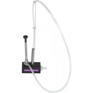 Tournevis en acier inoxydable à profilé spécial 7965, monté sur un support vacuum Lecureux, Ø 1.40 mm