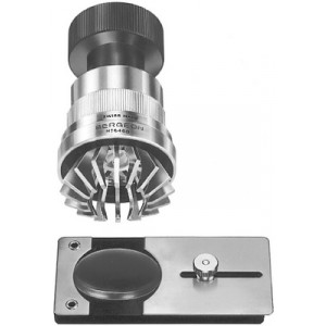 Outil universel pour enlever les verres rond ou de forme, de Ø 10 à 45 mm, avec 1 plaque standard, épaisseur 0.70 mm