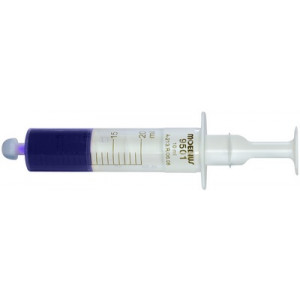 Graisse MOEBIUS 9501, incolore, 100% synthétique, pour les problèmes de friction, en seringue de 10 ml