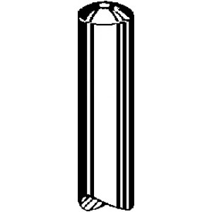 Rivoir bombé, percé, Ø trou 1.00, Ø ext. 3.00 mm