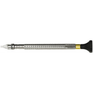 Chasse-aiguilles à tête tournante avec embout en matière synthétique, jaune, Ø 1.60 mm
