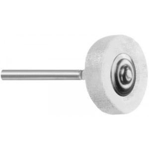 Petite brosse en feutre, Ø 17 x 5 mm, sur tige Ø 2.35 mm