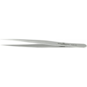Brucelles B-ANTIMAG en acier antimagnétique, finition soignée, pointes 3C, bonne résistance aux acides et à la corrosion, longueur 110 mm