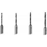 Foret diamanté sur tige acier Ø 2.35 mm, longueur 44 mm, Ø 1.20 mm