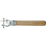 Huit-chiffre "Lyre" guilloché en laiton avec conserve-pivots en rubis, ouverture parrallèle, Ø 15 mm