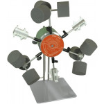 Appareil de contrôle Cyclotest, pour 18 têtes de montres ou 9 têtes + 9 montres, 4 rpm, 220 V