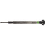 Tournevis d'horloger à profilé spécial, Ø 2.00 mm, en acier inox, tête ergonomique en matière synthétique POM autolubrifiant
