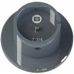 Porte-mouvement standard Bergeon, calibre 7 3/4’’’, en aluminium anodisé