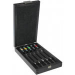 Assortiment de 5 chasse-goupille, en coffret bois