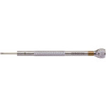 Tournevis d'horloger en laiton chromé, Ø 3.00 mm