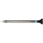 Chasse-aiguilles à tête tournante avec embout en matière synthétique, bleu, Ø 1.50 mm