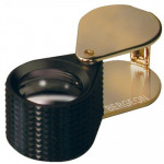 Loupe triplet pour diamantaire pliante, lentille Ø 16 mm, grossissement 10 x