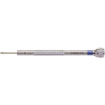 Tournevis d'horloger en laiton chromé, Ø 2.50 mm