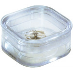 Boîte à membrane élastique, 39 x 39 x 17.8 mm