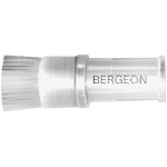 Brosse blanche douce en nylon, Ø 10 mm