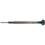 Tournevis d'horloger à profilé spécial, Ø 1.50 mm, en acier inox, tête ergonomique en matière synthétique POM autolubrifiant
