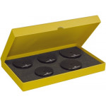Assortiment de 5 tasseaux "XL" en POM, filetage M6, épaisseur 18 mm