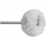 Petite brosse en coton, Ø 22 mm, sur tige Ø 2.35 mm