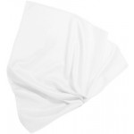 Tissu en microfibre blanc issu de polyester recyclé, 300 x 350 mm