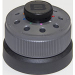 Socle tournant pour 9 tournevis, Ø 65 mm, avec résevoir pour mèches de rechange