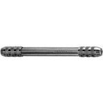 Mandrin à tête ronde, manche en laiton nickelé, avec 2 pinces, ouverture de 0 à 1.50 mm et de 1.90 à 3 mm, longueur 115 mm