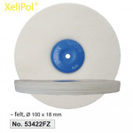 XeliLPol felt, Ø 100x18mmdisque, feutre