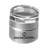 Boîte ronde en aluminium, dessus en plastique transparent, Ø 24 mm, hauteur 12 mm