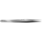 Brucelles en acier carbone Regine, pointes SB, longueur 120 mm
