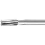 Fraise de forme à grosse denture, en acier outil, Ø tige 2.35 mm, longueur 44.5 mm, Ø 1.80 mm