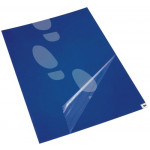 Tapis antidérapant effeuillable, bleu, 30 couches, en paquet de 10 pièces