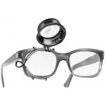 Loupe à gauche pour lunettes ARY standard No 2,5, grossissement 4 x