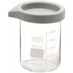 Bocal de nettoyage avec couvercle, 600 ml, Ø 90 mm