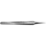 Brucelles en acier carbone Dumont, pointes 4, longueur 110 mm