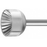 Fraise de forme à denture fine, en acier outil, Ø tige 2.35 mm, longueur 44.5 mm, Ø 6.00 mm