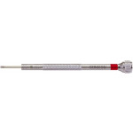 Tournevis d'horloger en laiton chromé, Ø 1.20 mm