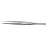 Brucelles B-ANTIMAG en acier antimagnétique, finition soignée, pointes AA, bonne résistance aux acides et à la corrosion, longueur 130 mm