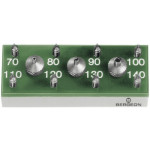 Assortiment Horia de 8 poussoirs à pompe Ø 4 mm (tolérance +0.003/+0.008) et 3 tasseaux (tolérance H7)