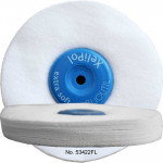 XeliLPol extra-soft, Ø 100x18mmdisque, toile flanelle, max. 1‘500 trs/min