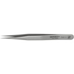 Brucelles B-ANTIMAG en acier antimagnétique, finition soignée, pointes S, bonne résistance aux acides et à la corrosion, longueur 120 mm