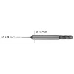 Pointe, Ø 0.80 mm, en paquet de 100 pièces