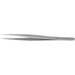 Brucelles en acier carbone, pointes polies B5, longueur 130 mm
