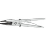 Pince aux tenons en fonte aluminium, avec mâchoires en acier, longueur 125 mm