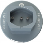 Porte-mouvement spécifique ETA 901-980.153/163, calibre 5 1/2’’’ x 6 3/4’’’, en aluminium anodisé