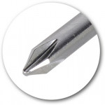 'Mèche cruciforme "Phillips" en acier inox, Ø 1.20 mm, en paquet de 10 pièces