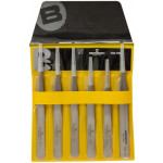 Assortiment de 6 brucelles B-STAR en acier 100% antimagnétique Superalloy, finition soignée, dureté jusqu'à 6 fois supérieur aux acier antimagnétiques "communs", très bonne résistance à la corrosion, à la chaleur (800°) et aux acides, en pochette pla