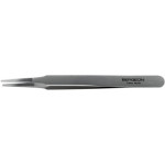Brucelles B-NOX en acier inox, pointes polie F, permet d'ajuster le plat des aiguilles, longueur 120 mm