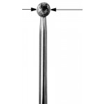 Meule diamantée boule, Ø 4.20 mm, sur tige Ø 2.35 mm