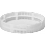 Panier en matière synthétique sans séparations, hauteur 16 mm, Ø 80 mm